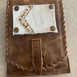 Leather crossbody
